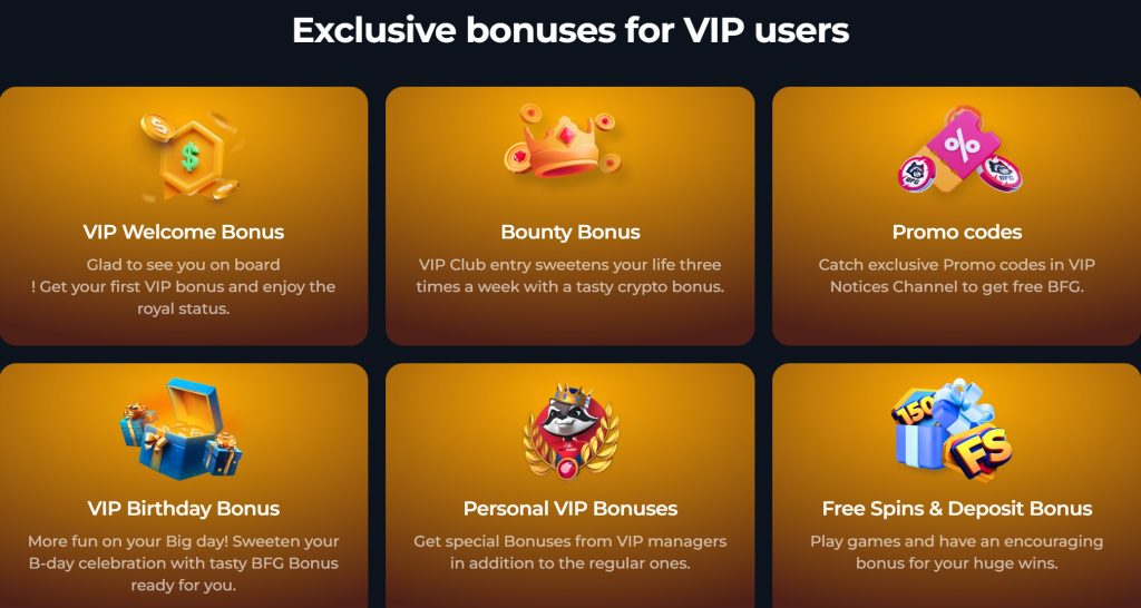 BetFury Casino VIP perks now include exclusive promo codes, FS, tailored prizes, and all of the newly-announced features