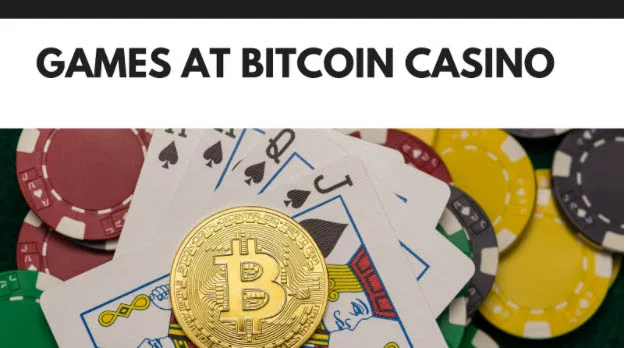 Image of Bitcoin casino games and their categories