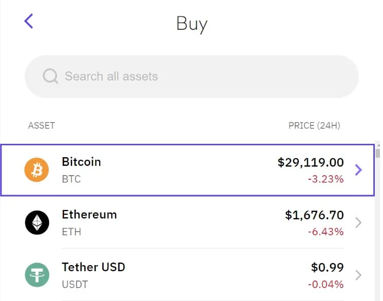 Buying Bitcoin