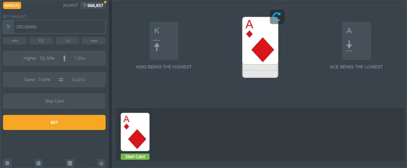 hi-lo-gambling-game