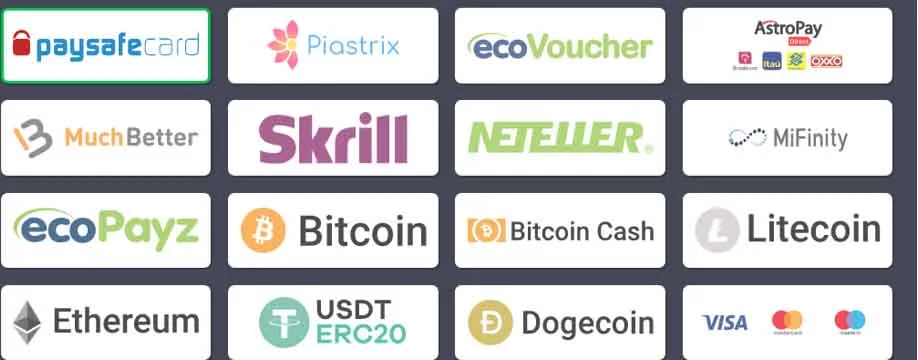 payment options