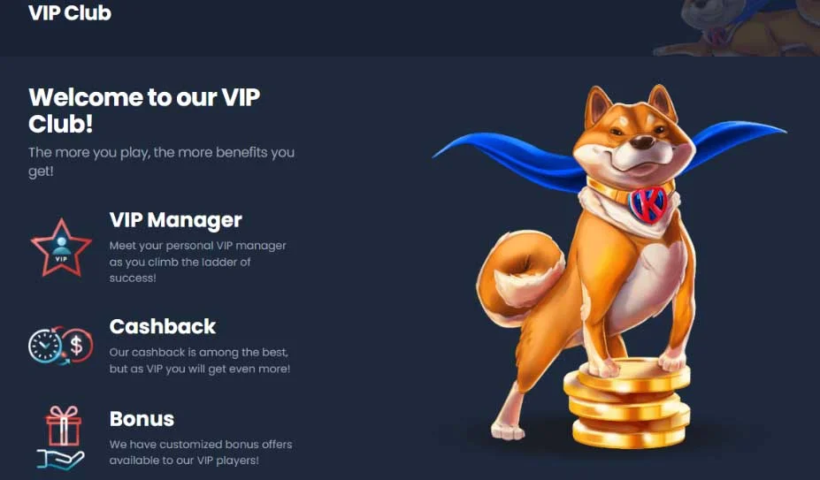 Kryptosino VIP club