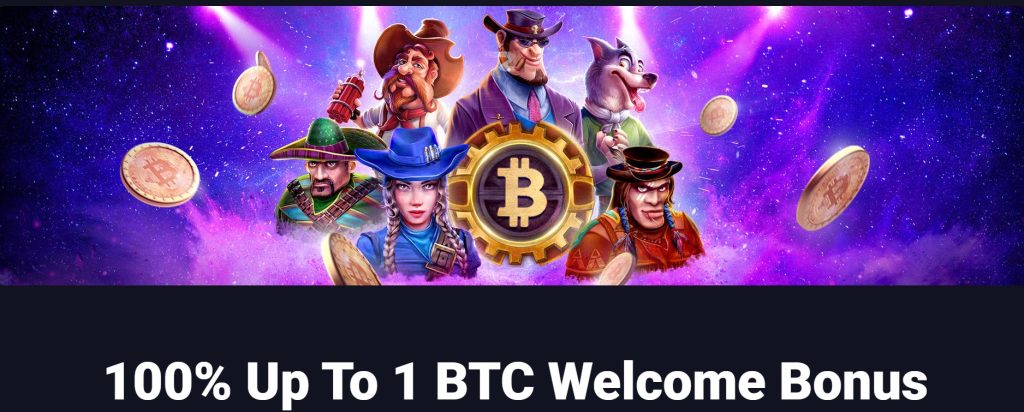 Metaspins Casino gives you a welcome bonus of up to 1 BTC
