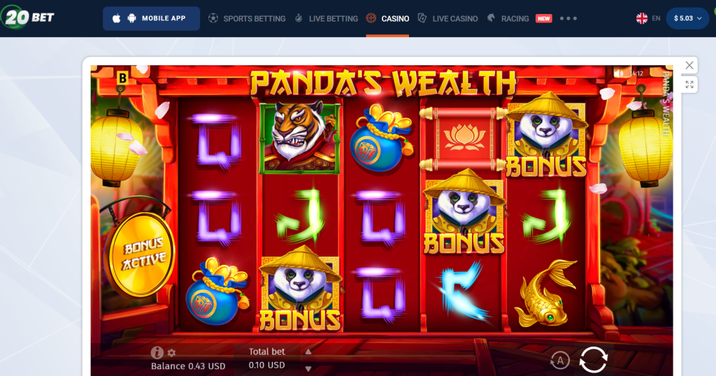Panda's Wealth slot