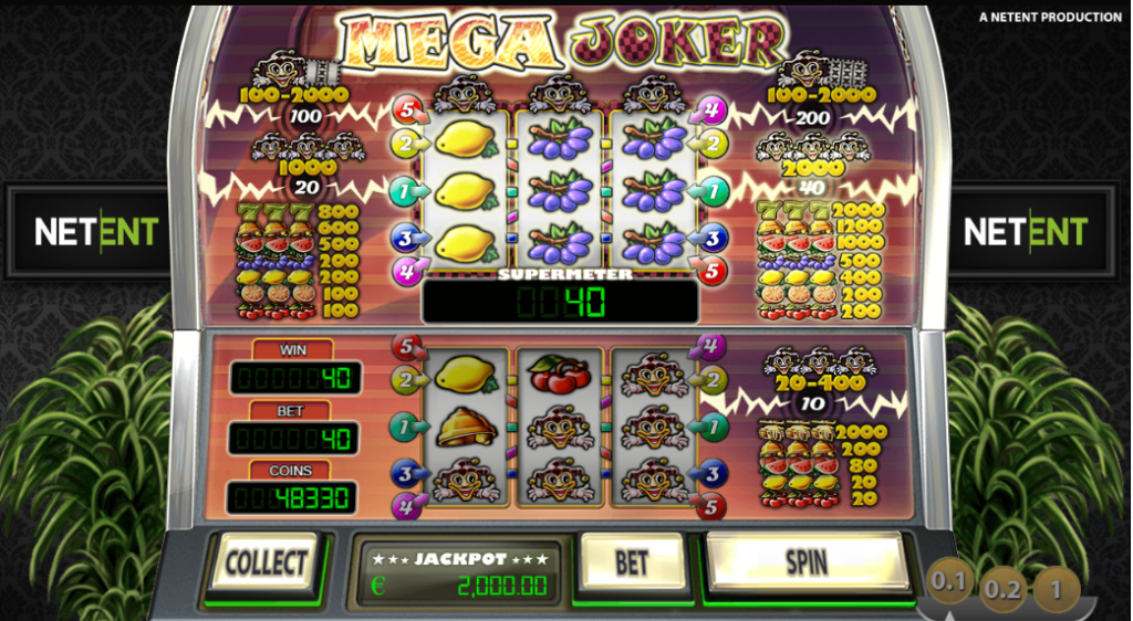 Mega Joker 99% RTP slot