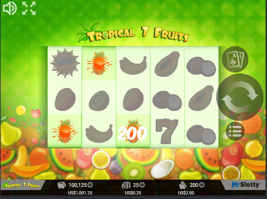 Tropical Reels slot
