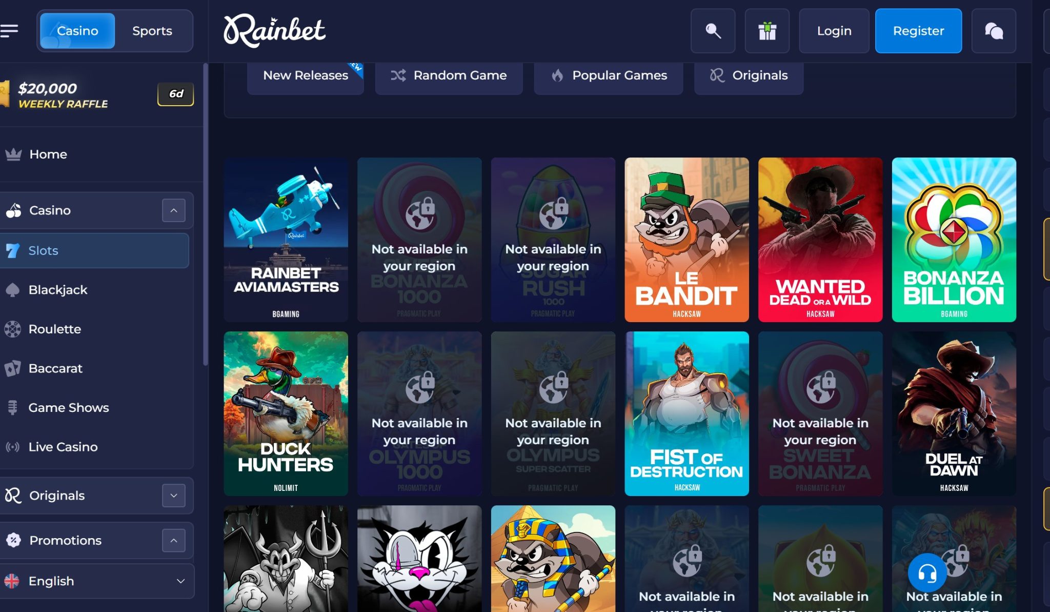 Free Advice On rainbet casino games