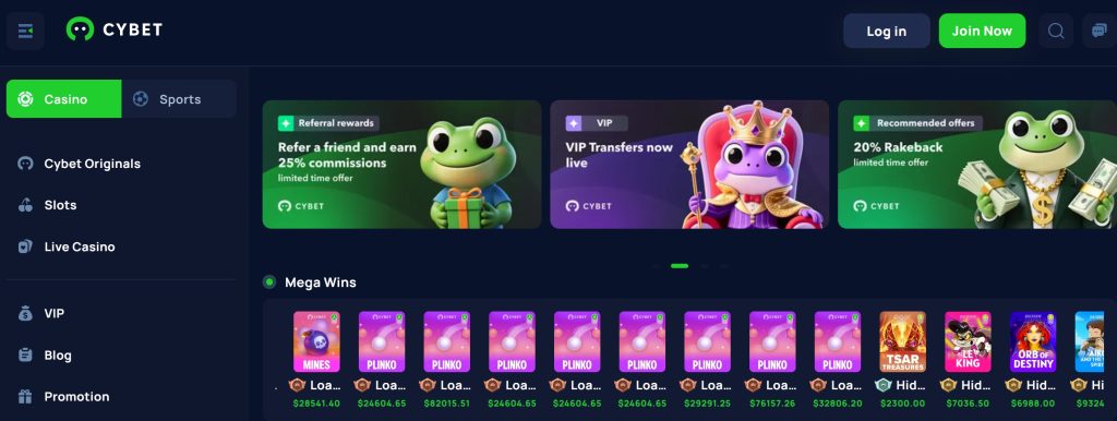Cybet is a crypto-exclusive casino established in 2025, operating with an Anjouan Gambling License and run by the Eskimo Adventures LTD Group
